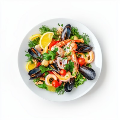 Фирменное блюдо Морской гриль прованс - купить в Русском Ильчикеево