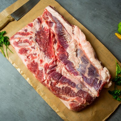 Свинина ребрышки мясные 900 г - купить в Русском Ильчикеево